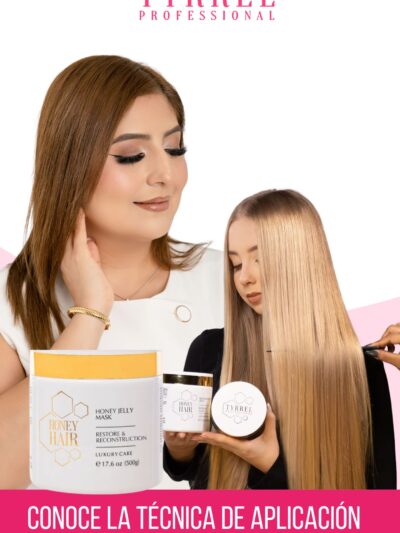 Curso aplicación honey hair-tyrell