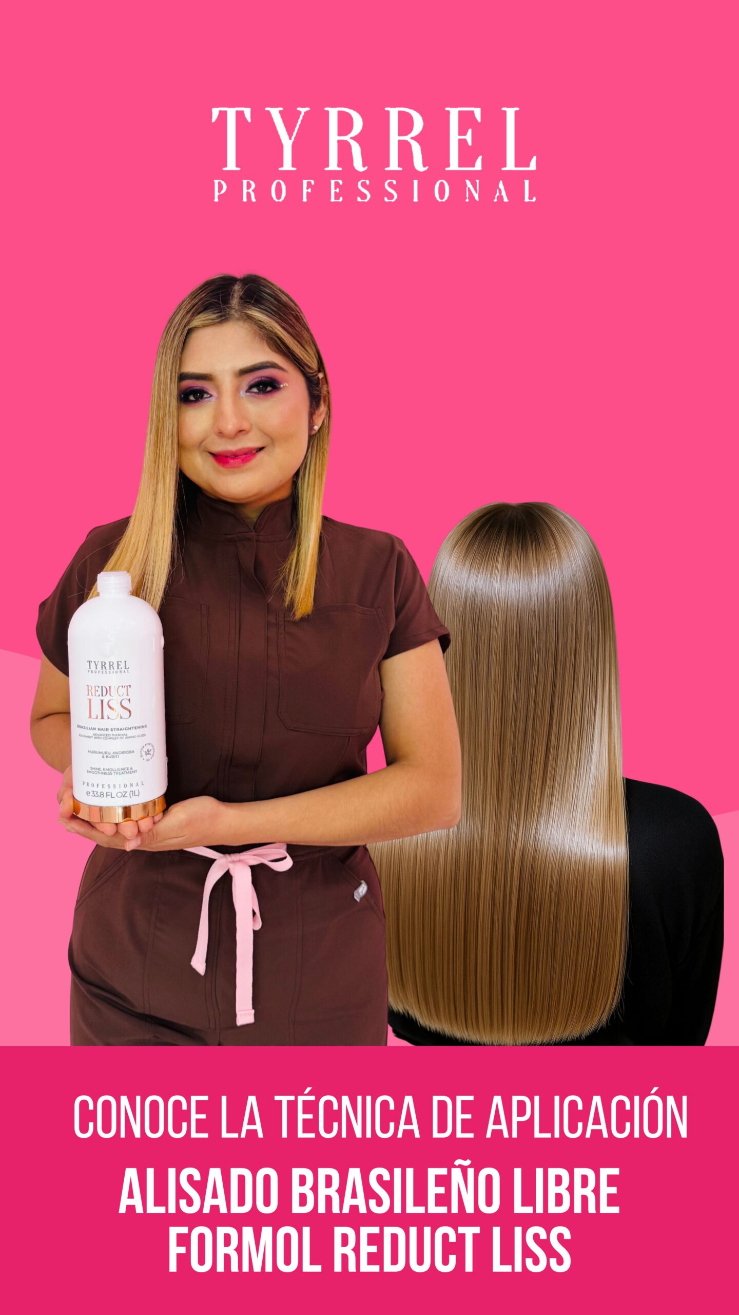 Curso alisado con Reduct Liss- Tyrrel profesional